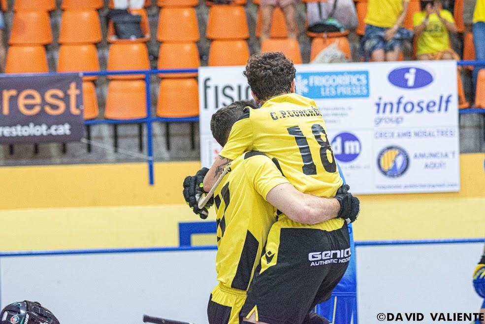 El CP Congrés guanya per 0-1 al CH Olot el primer partit de la final de Nacional Catalana masculina i toca l’ascens a l’OK Lliga Plata